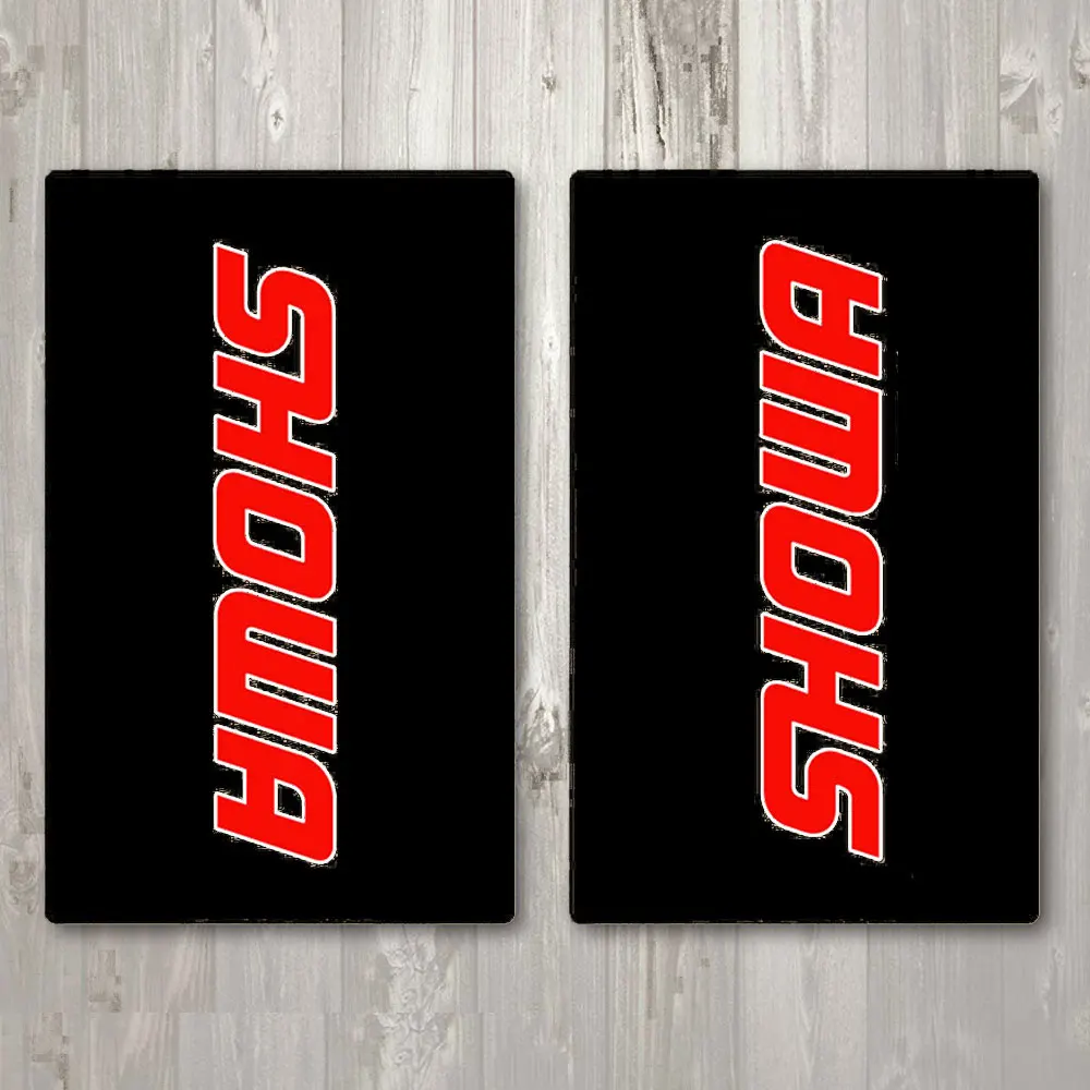 Наклейки для верхней вилки SHOWA, 2 шт., наклейки, Набор наклеек GRAPHICS MX