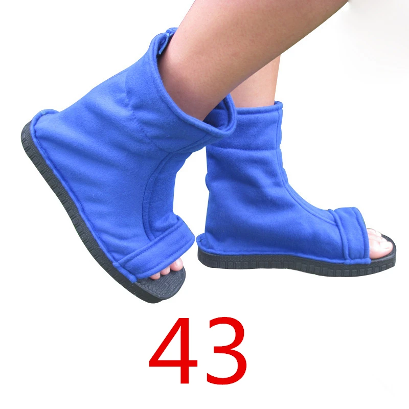style2-43 2 стиля Аниме Наруто Косплей Реквизит обуви Учиха Саске Утиха Итати туфли ниндзя сапоги - Цвет: style2-43