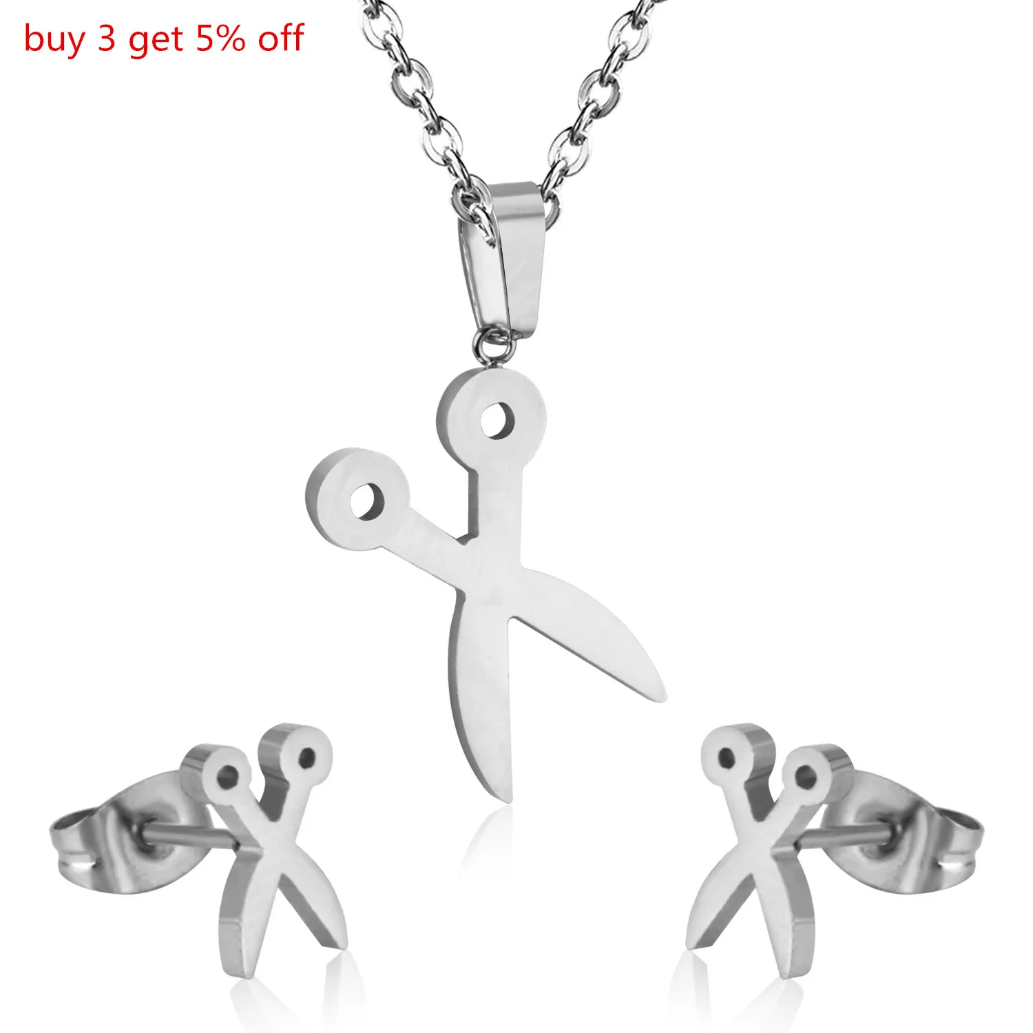 LUXUKISSKIDS модные Ножницы Ожерелье Серьги Дубай африканские Ювелирные наборы для