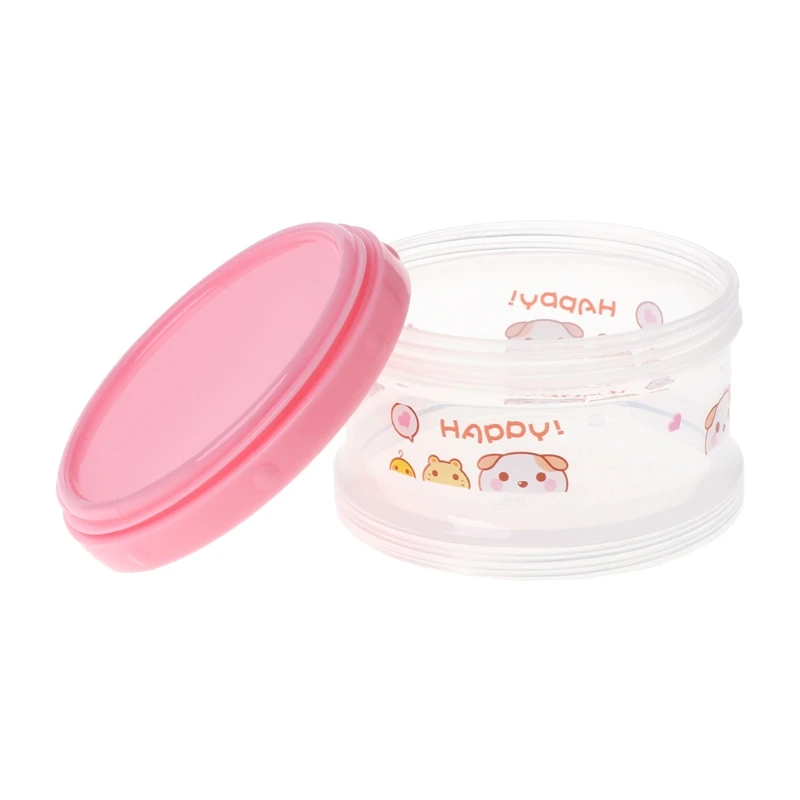 

4 Layers Baby Milk Powder Container Portable Formula Food Storage Cartoon Makeup Box Drop Ship