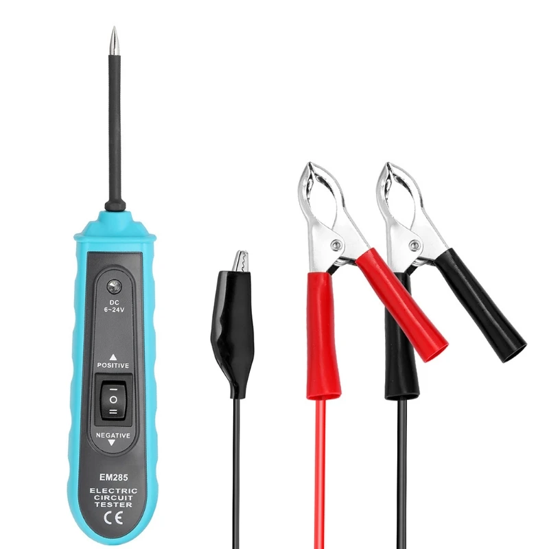 Power Probe Electric Circuit Tester Voltage Polarity Continuity Short Tracker Overload Protection |
