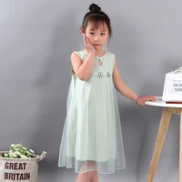 snow girls princess dress summer new 2021 party vestidos cosplay clothing childrens birthday clothes kids costume promotion
