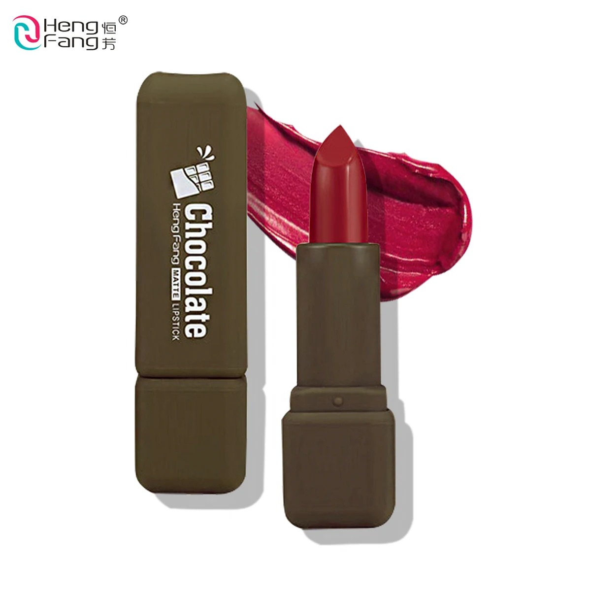 Губная помада HengFang Rich с шоколадным вкусом Мягкий туман Макияж для губ косметика