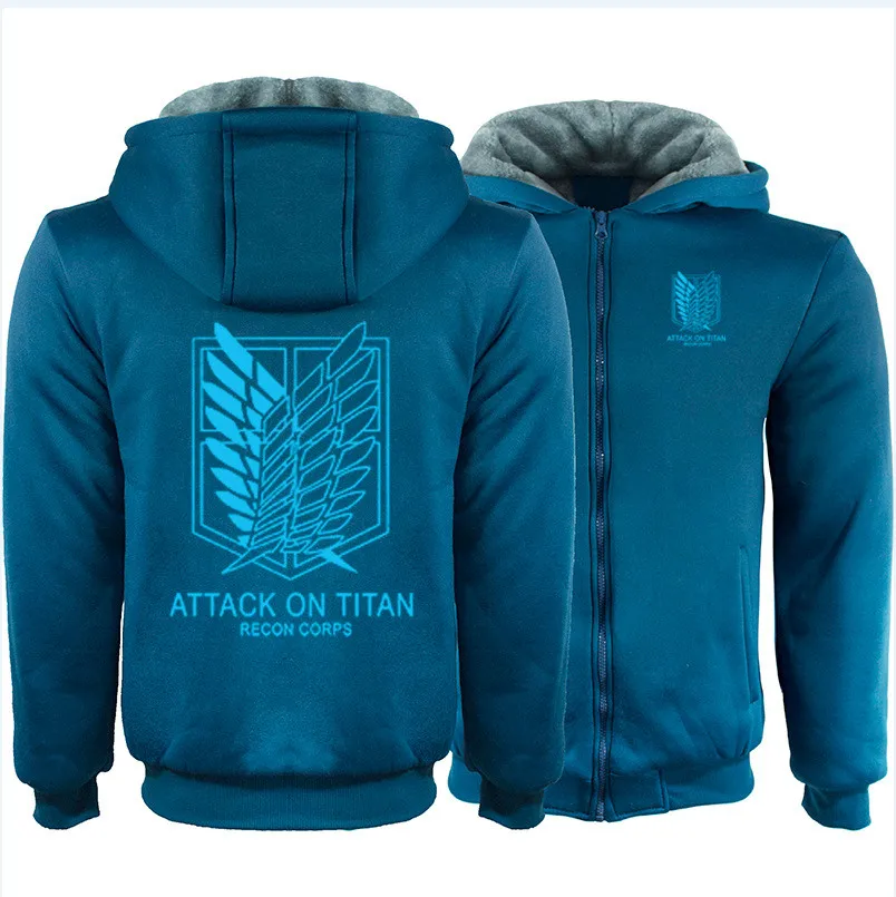 Для взрослых мужчин и женщин новая Толстовка Япония Аниме Атака Титанов Scout Regiment