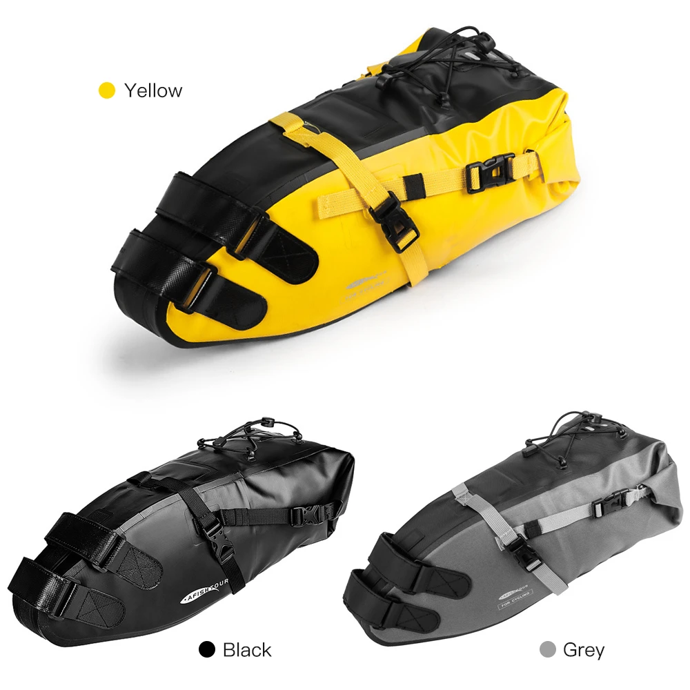 

Cycling Large Capacity Waterproof Bike Seat Bag Mountain Road Bikes Riding Seat Bicycle Saddle Bag Equipment