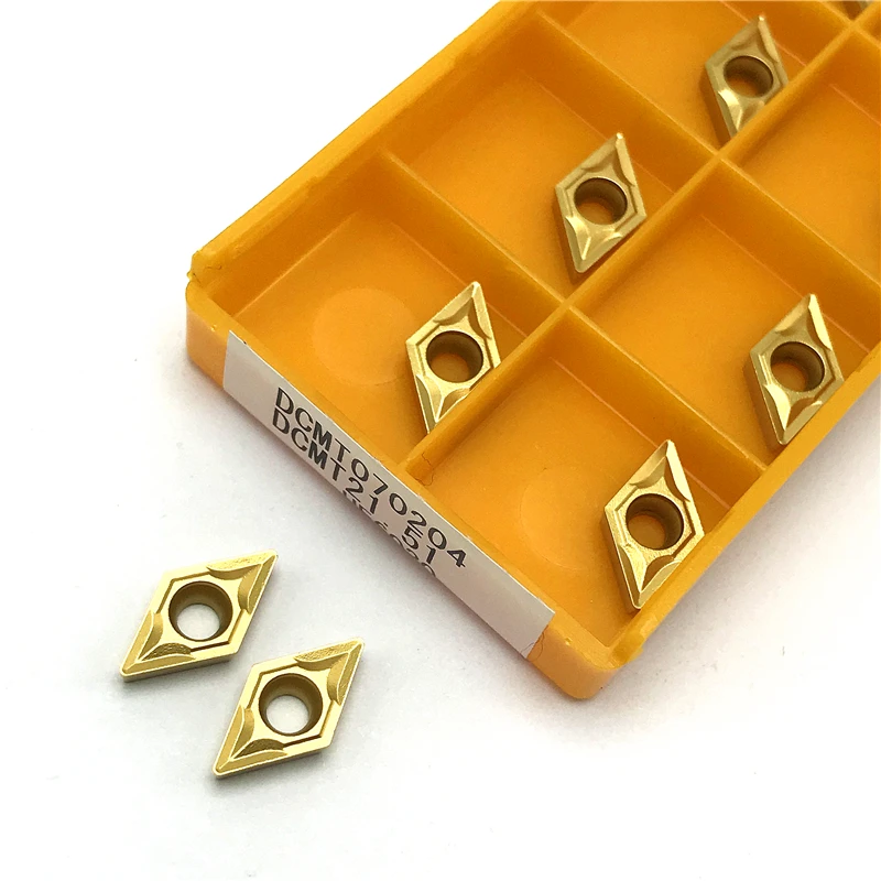 

DCMT070204 DCMT11T304 DCMT11T308 carbide inserts Internal Turning tool metal Lathe Tools CNC tool Hard Alloy turning insert