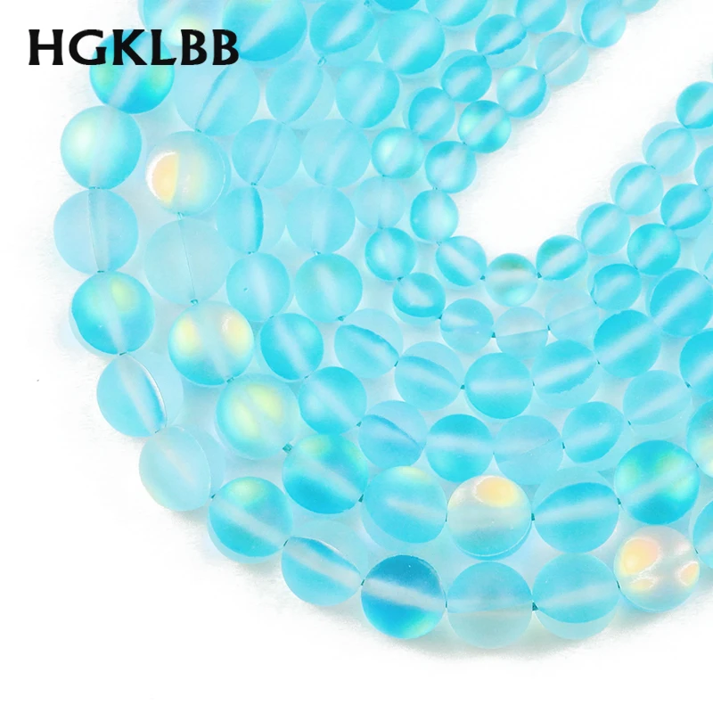 Оптовая продажа матовый синий Лабрадорит HGKLBB натуральный мерцающий камень