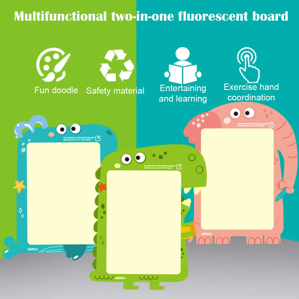 Светильник доска для рисования эскиз коврик рисунок из мультфильма светильник