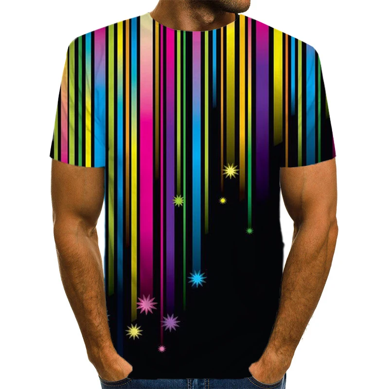 2019 Новая модная качественная футболка Мужская/женская летняя 3d забавная