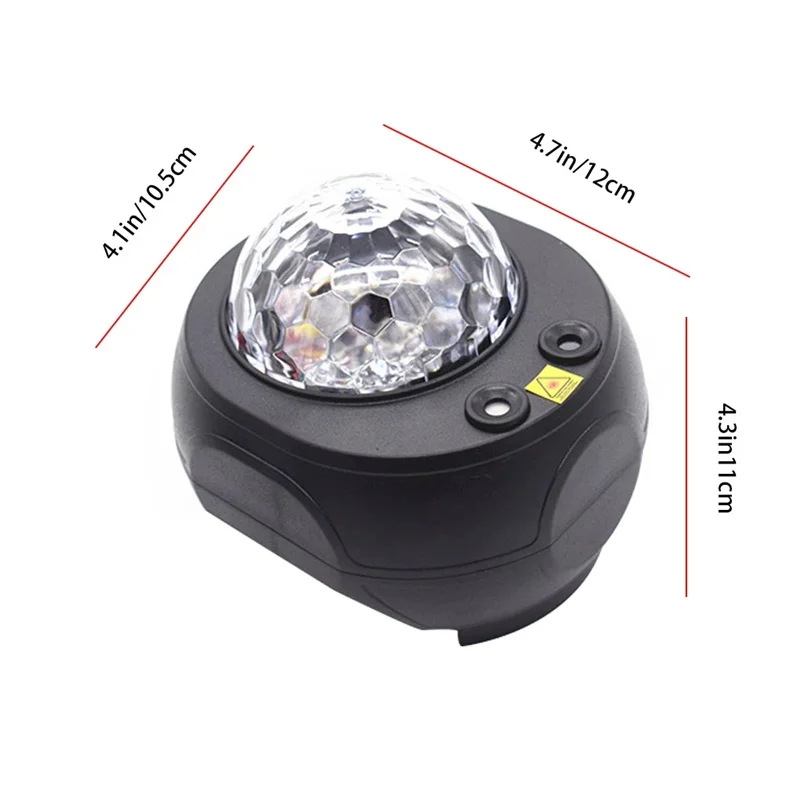 

Colorful LED Star Light Projector Rotating Ocean Wave Night Lights Bluetooth Music USB Nebula Lamp Starry Sky Galaxy Light Decor