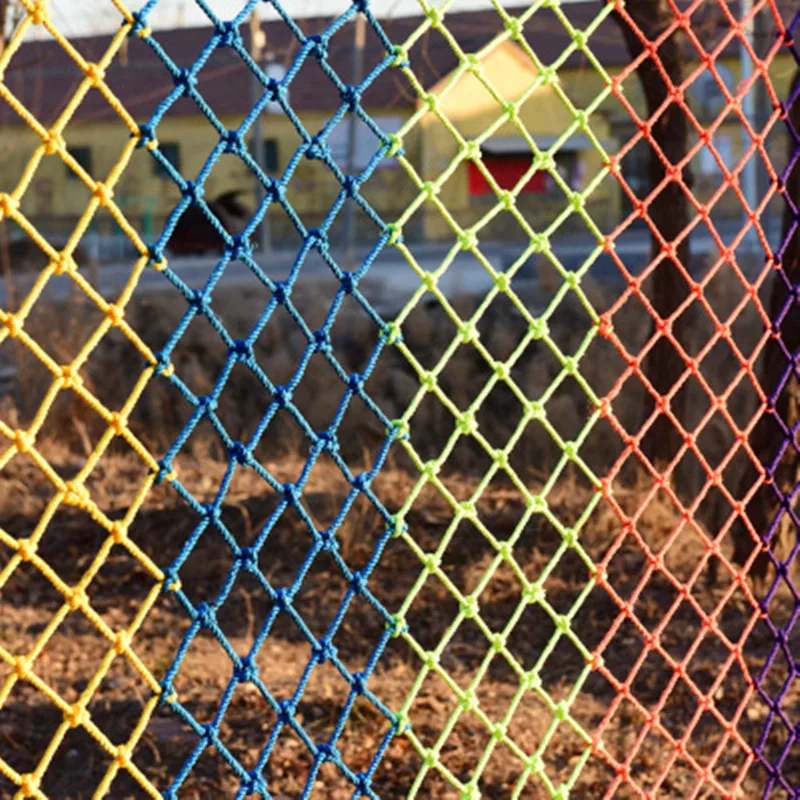 Высококачественная цветная нейлоновая веревка для детского сада Противоударная