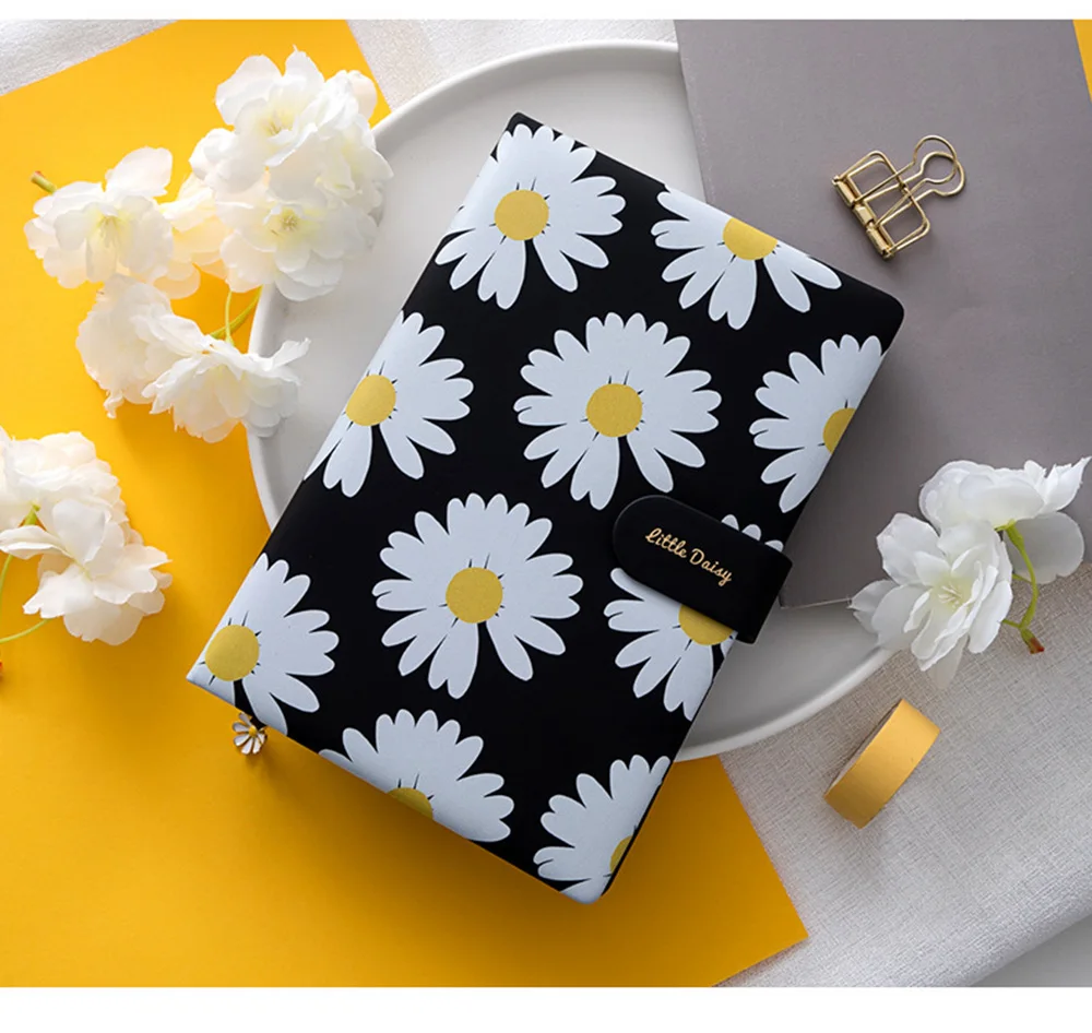 A5 Дейзи милый дневник повестки дня план журнал органайзера еженедельно