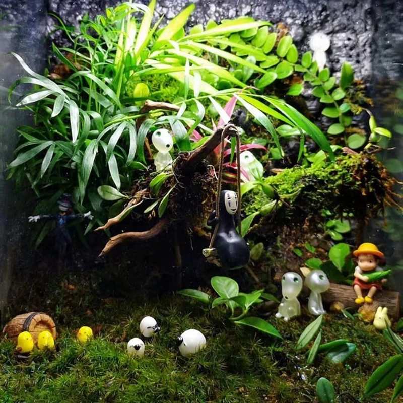 1 шт. Миядзаки Jun Безликий человек качели Автомобильная подвесная модель