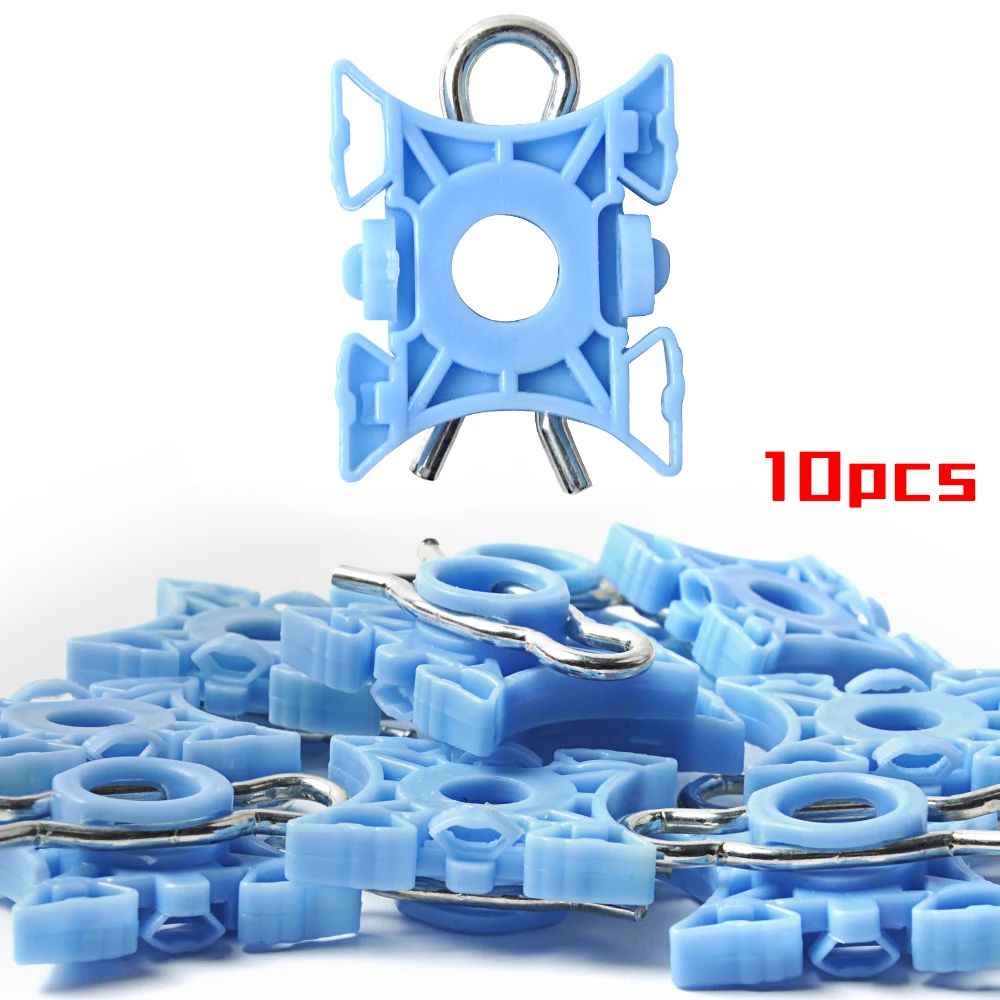 QEEPEI 10 шт. стеклоподъемник скользящий шарнир для Volvo S60 S80 S90 V70 XC90 3509416|Клипсы и