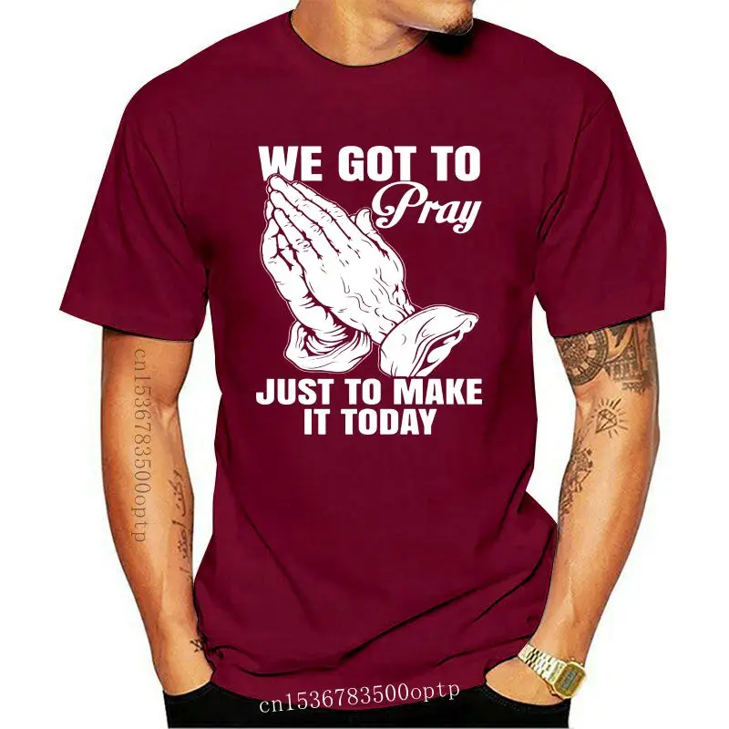 

100% Cotton O-neck printed T-shirt MC Hammer T Shirt Pray