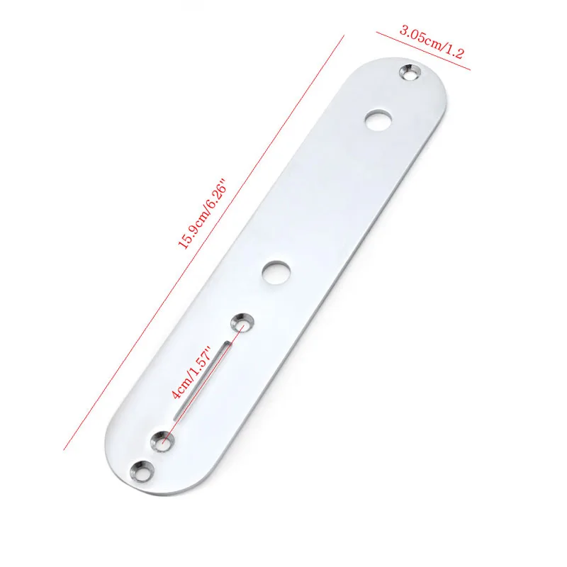 

Quality electric guitar control switch plate in chrome RXBB