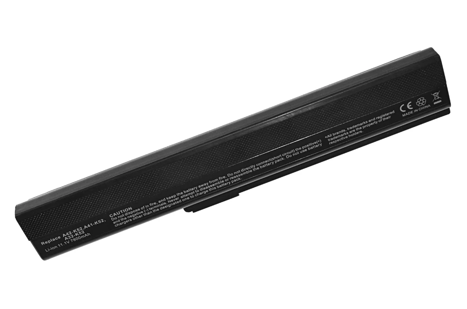 6600 мАч аккумулятор для ноутбука Asus k52f A32-K52 A52j A31-B53 A31-K52 A41-K52 A42-K52 A52f A52D F85 F86 k42 K52L681 A42f A42j