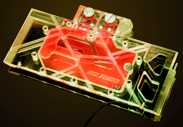 Syscooling water cooling GPU block full cover RTX 2080/2080Ti GPU water block