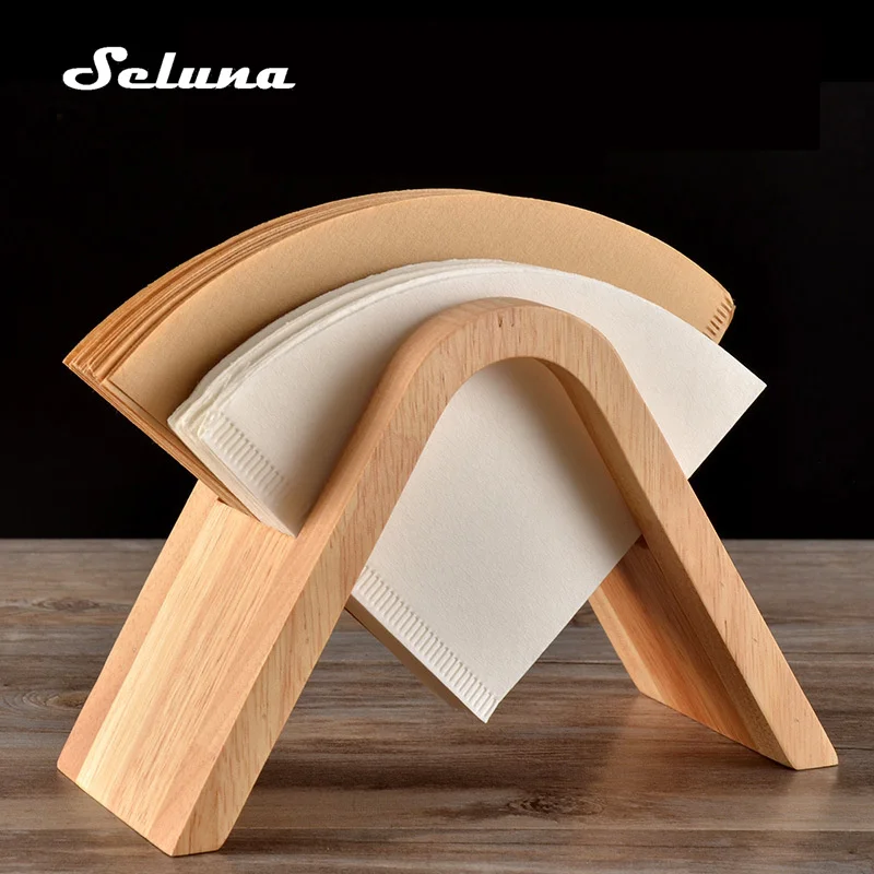 Держатель для бумаги фильтров кофе с крышкой V60 конусный держатель стойка