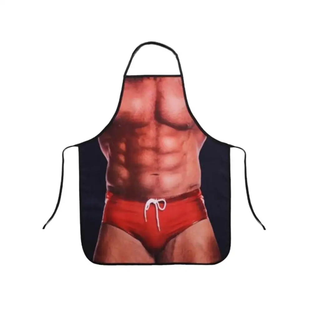 Creative Party Polyester Funny Printed Apron Kitchen Cooking Sleeveless Adjustable Sexy Lovely Rude Cheeky Pinafore Q40 | Дом и сад