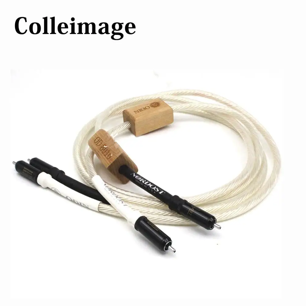 Colleimage Hifi Nordost Odin Reference межблочный усилитель RCA CD DVD плеер аудио кабель с WBT разъем |