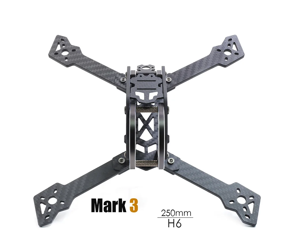 Geprc gep Mark 3 H5 T5 225 мм/HB56 239 мм X Quacopter рама беспилотника комплект 4 мм Плата ARM 3K полный углеродного волокна для FPV гоночного фристайла