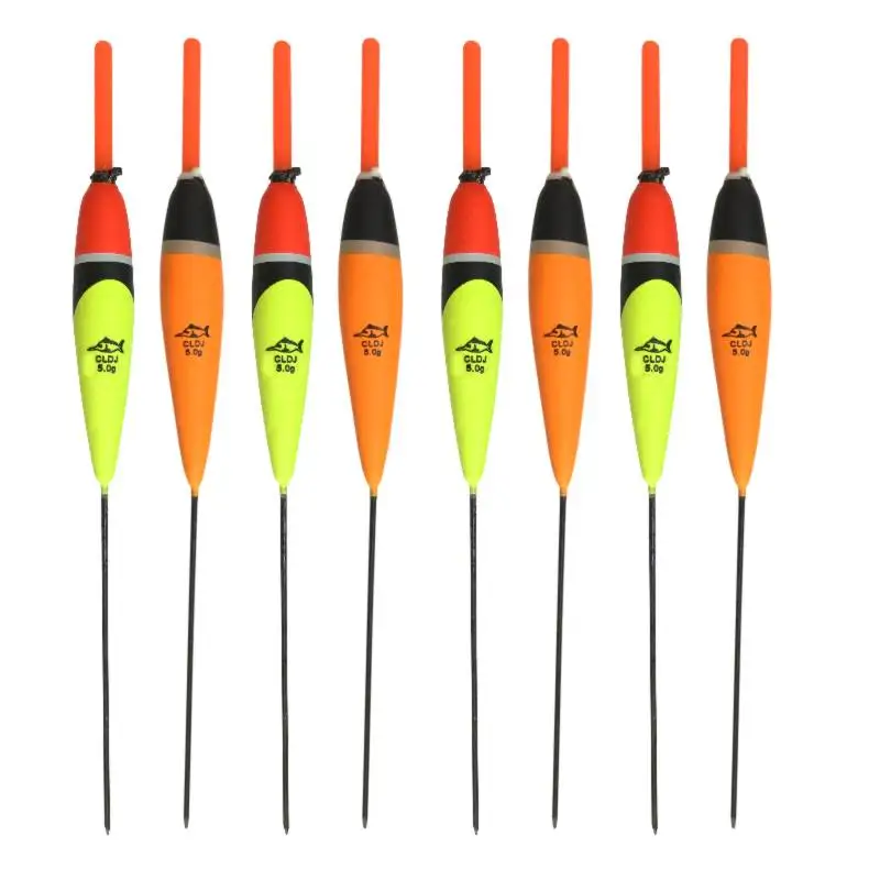 

Topline Tackle Mix Color Professional Fishing Float Tackle Tools Fishing Sinker Float Dark Glow Stick Night Carp Floats Bobbers