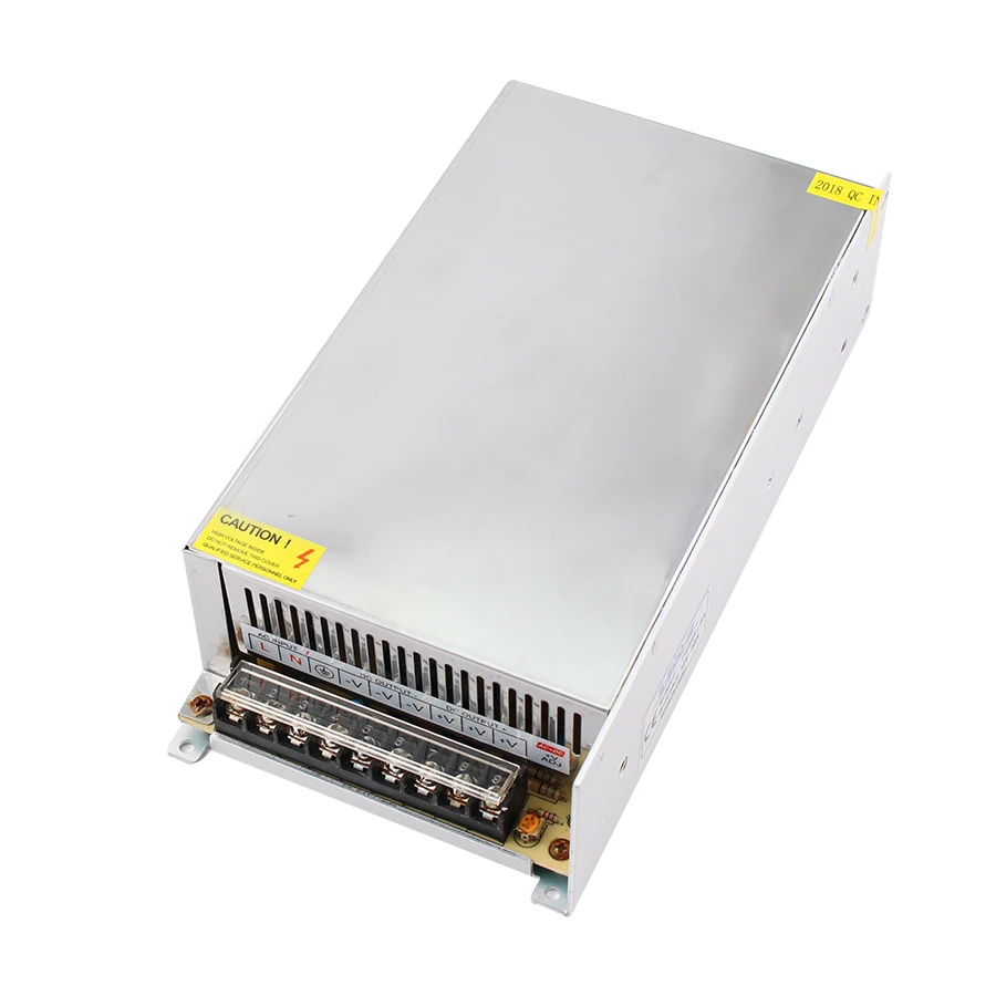 12 В источник питания AC DC 2A 3A 5A 10A 15A 20A адаптер 220-12 в 500 Вт 220 светодиодный