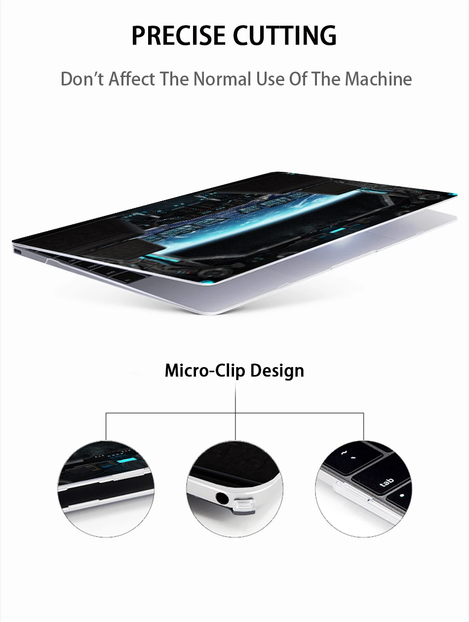 Чехол MTT для Macbook Air Pro retina 11, 12, 13, 15 дюймов, чехол с сенсорной панелью, космическая капсула, 13,3, 15,4 дюймов, чехол для ноутбука A1706, A1466