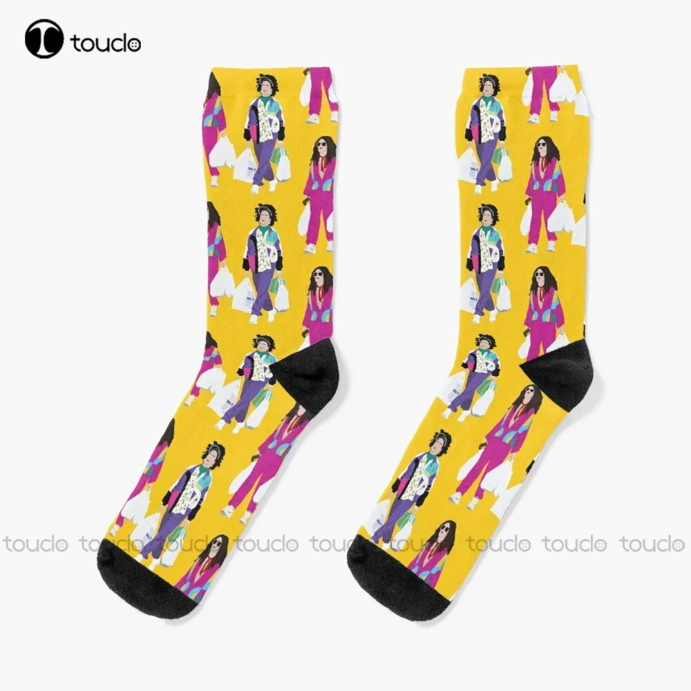 

Broad City Ilana And Abbi Retro Socks Slipper Socks For Women Personalized Custom Unisex Adult Teen Youth Socks Funny Sock