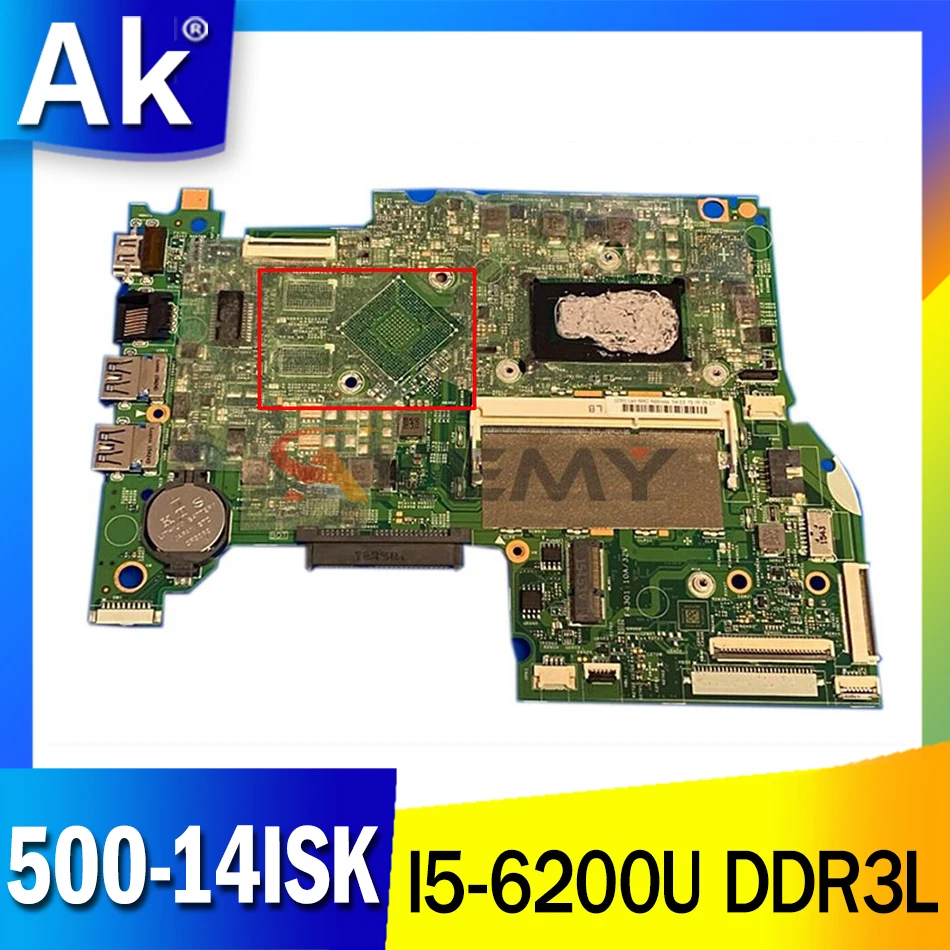 

5B20K36393 LT41 SKL MB 14292-1 448.06701.0011 For Lenovo FLEX 3-1480 500-14ISK Laptop Motherboard SR2EY I5-6200U DDR3L