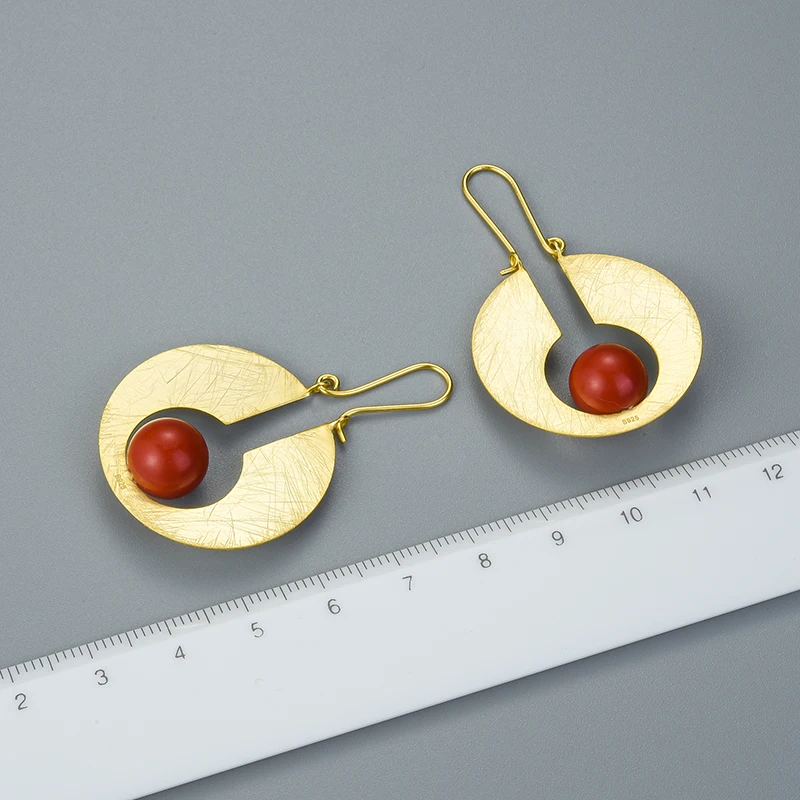 Lotus весело Настоящее серебро 925 проба Натуральный творческий ручной дизайнер