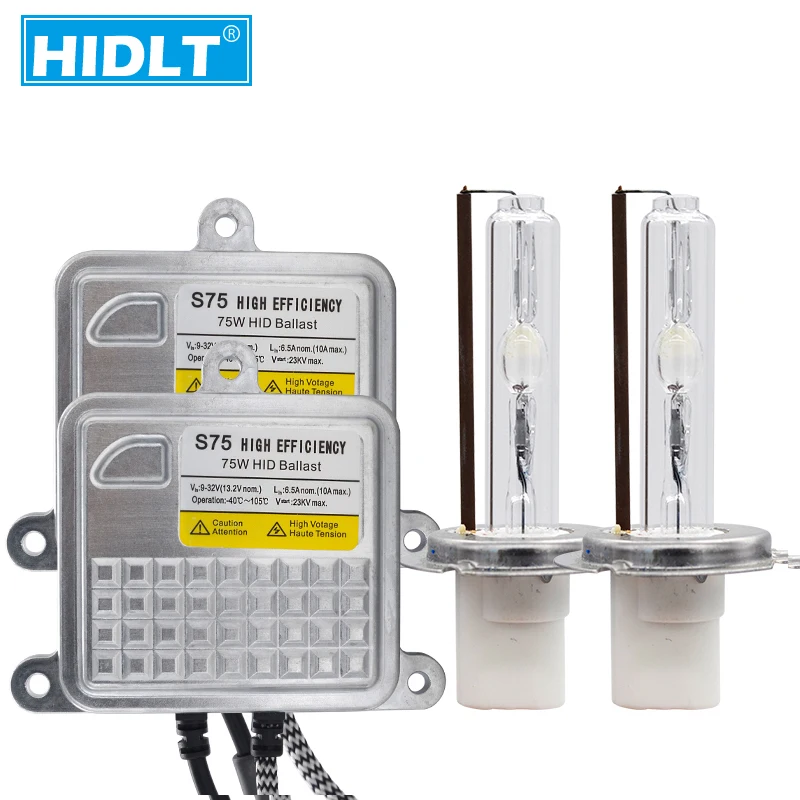 Комплект HID балластных фар HIDLT 24 в 75 Вт Ксеноновые D2H 6000K H1 H3 H7 H11 9005 9006 4300K 5000K 8000K для