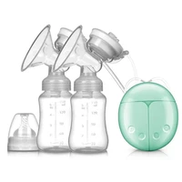 baby nipple double electric breast pump with milk bottle infant usb bpa free powerful breast pumps baby feeding breast pumps