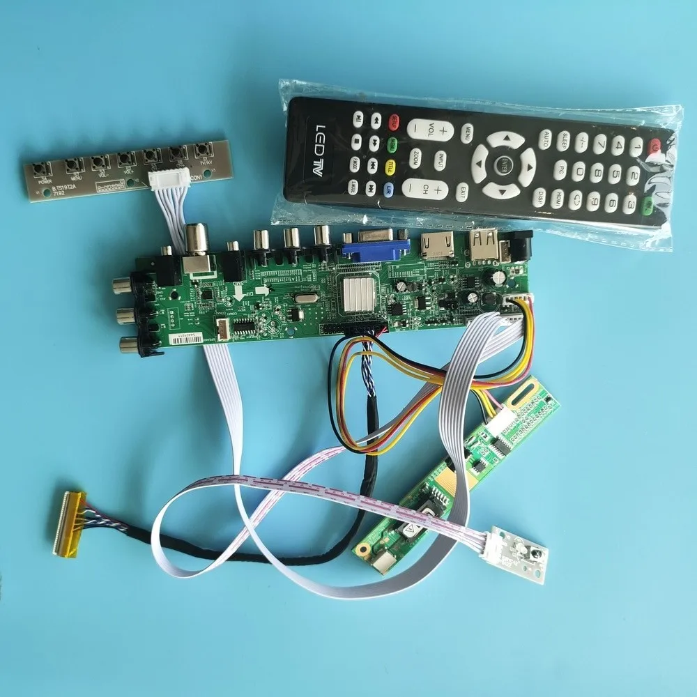 

Kit for N154Z1-L03/N154Z1-L04 1680X1050 1 CCFL 30pin Screen monitor TV Controller board AV HDMI VGA Digital USB LCD Panel DVB-T2