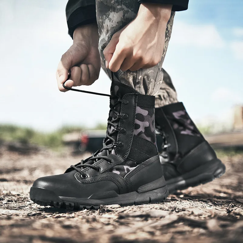 Мужская обувь для пешего туризма водонепроницаемая нескользящая альпинизма