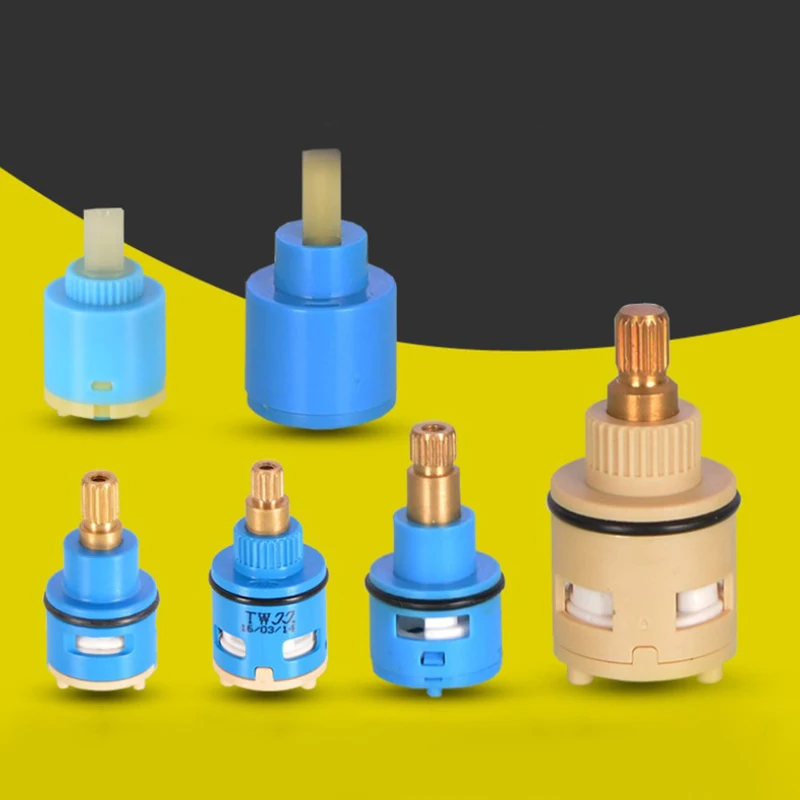 1 шт. латунь ABS смеситель для душа Колонка Керамика диск смесительный клапан