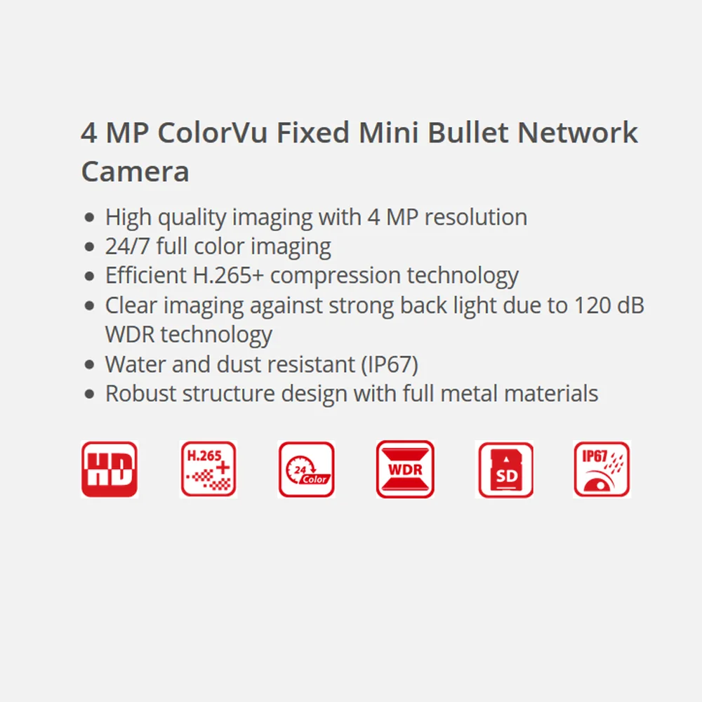 Оригинальный английский hikvision DS 2CD2047G1 L полный Цвет 4MP Vu фиксированный круглые