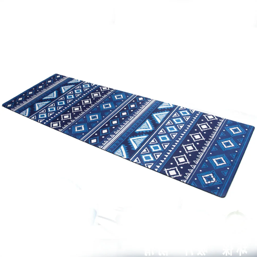 Нескользящий Быстросохнущий Спортивный Коврик для йоги пилатеса фитнеса 183 см из