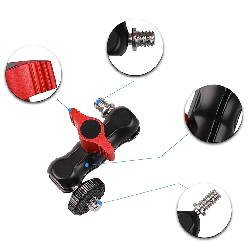 Многофункциональная шаровая Головка зажим шаровое Крепление Зажим ic Arm Super с