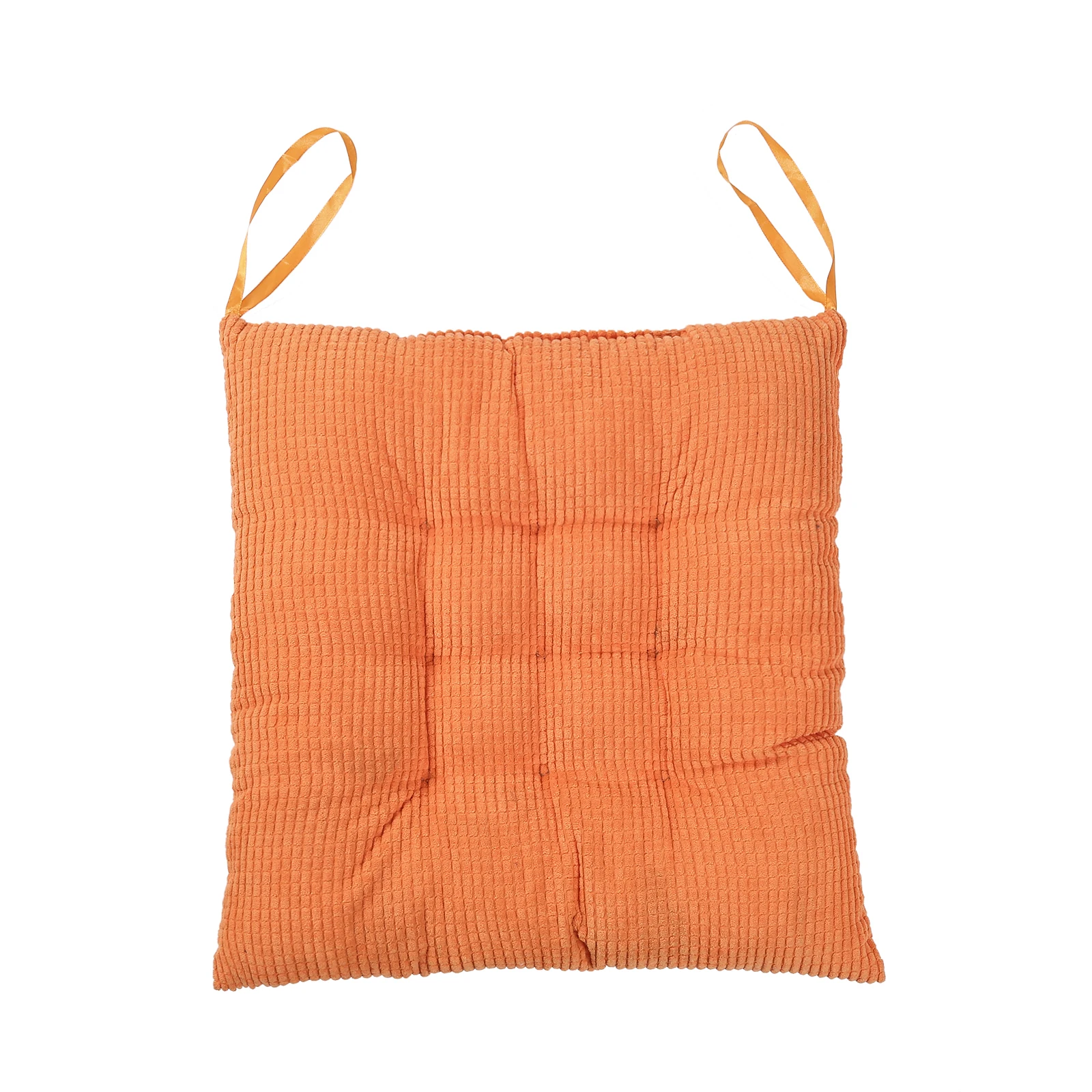 Квадратная подушка для сиденья мягкие эластичные накладки на стул с завязками