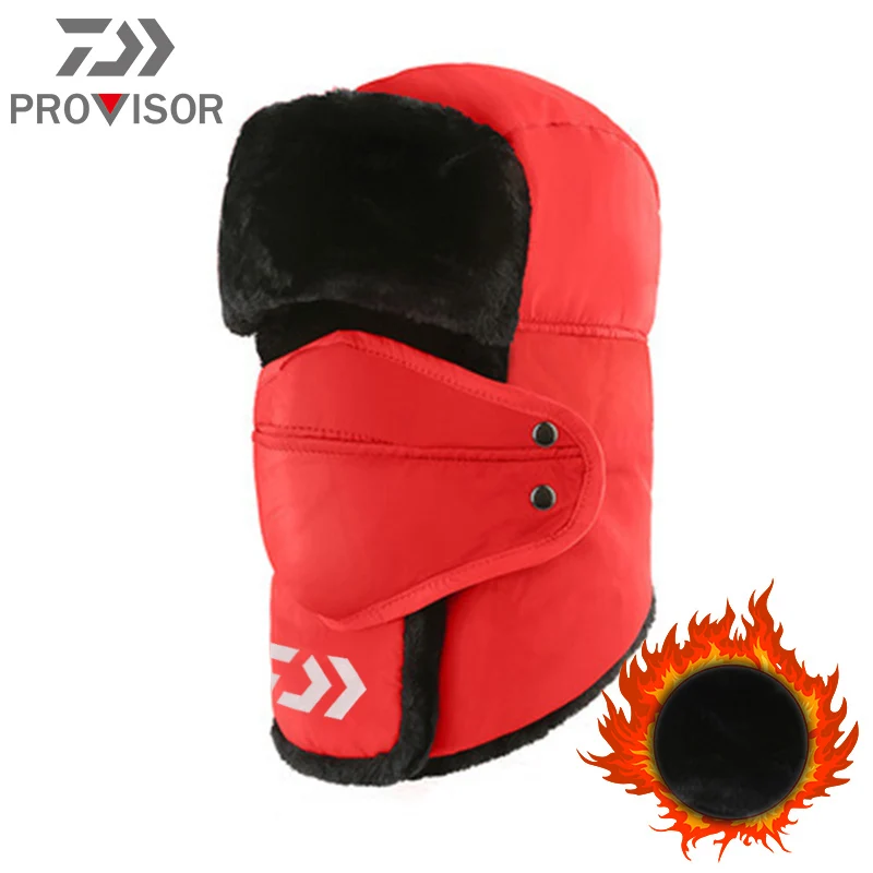 2020 новые зимние рыболовные шапки Daiwa ветрозащитная теплая многофункциональная