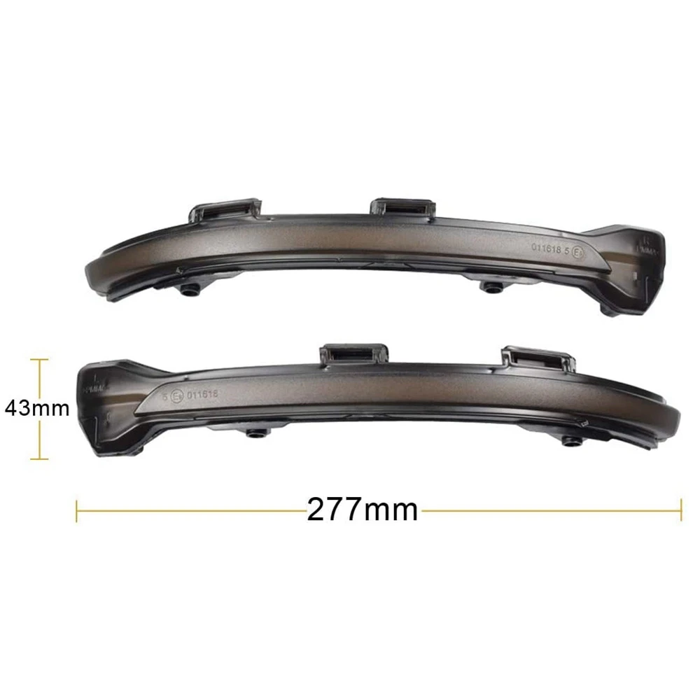 

2pcs Turn Signal Lights Set Dynamic Led Side Mirror Sequential Turn Signal Lamps for Volkswagen for VW Golf 7 2012-2018