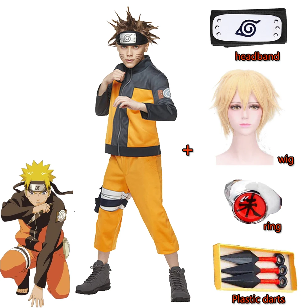 

Anime Cosplay Costumes Wig Outfit for Boy Show Suits Japanese Cartoon Costumes Coat Top Pants Kids Hallowen Xmas Party Costume