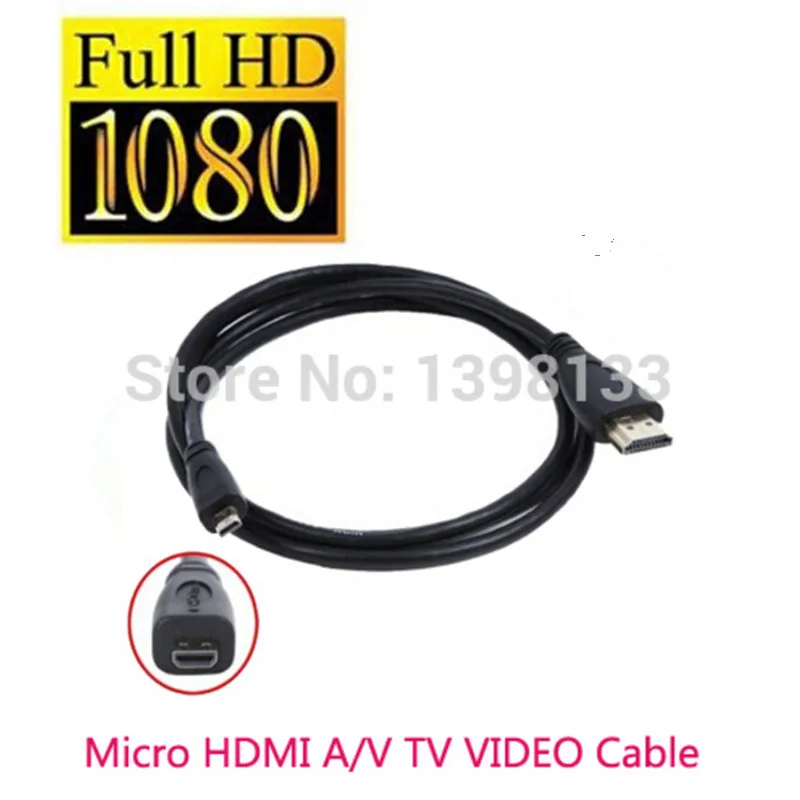 Микро HDMI-Совместимость с 1 5 м кабель для ТВ HD Nikon Coolpix B500 B700 DL18-50 DL24-85 | Электроника