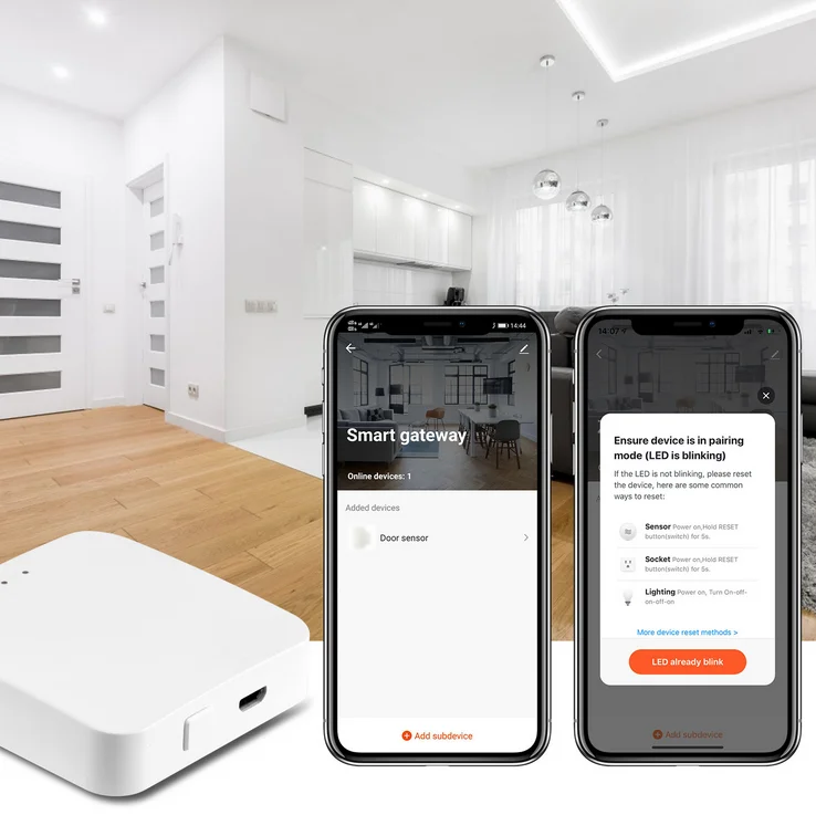 Tuya ZigBee Шлюз Мост Управление На Расстоянии Беспроводное Устройство Умного Дома HA 3.0 SmartLife Приложение Работа с Alexa Google on.