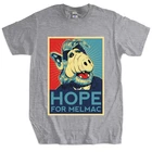 Мужские свободные топы, новые футболки с надписью ALF Hope для мелмака, инопланетянина, ТВ-шоу, унисекс, женские топы, футболки