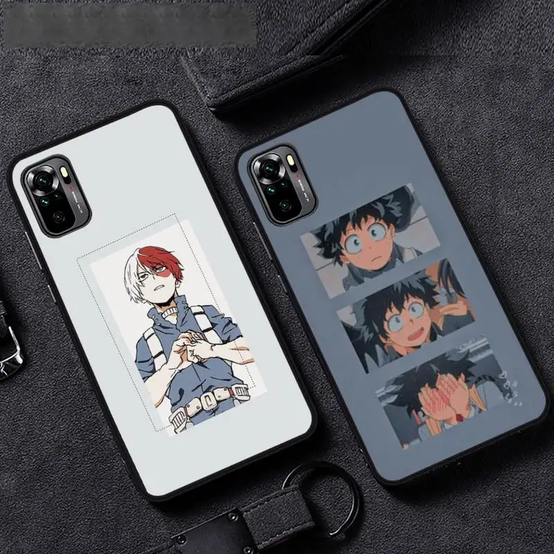 

My Hero Academia anime Bakugou Katsuk Phone Case For Xiaomi redmi mi note 9 9a 8 8a 10 9 9s 8 8t 7 9t 10 pro max mobile bags