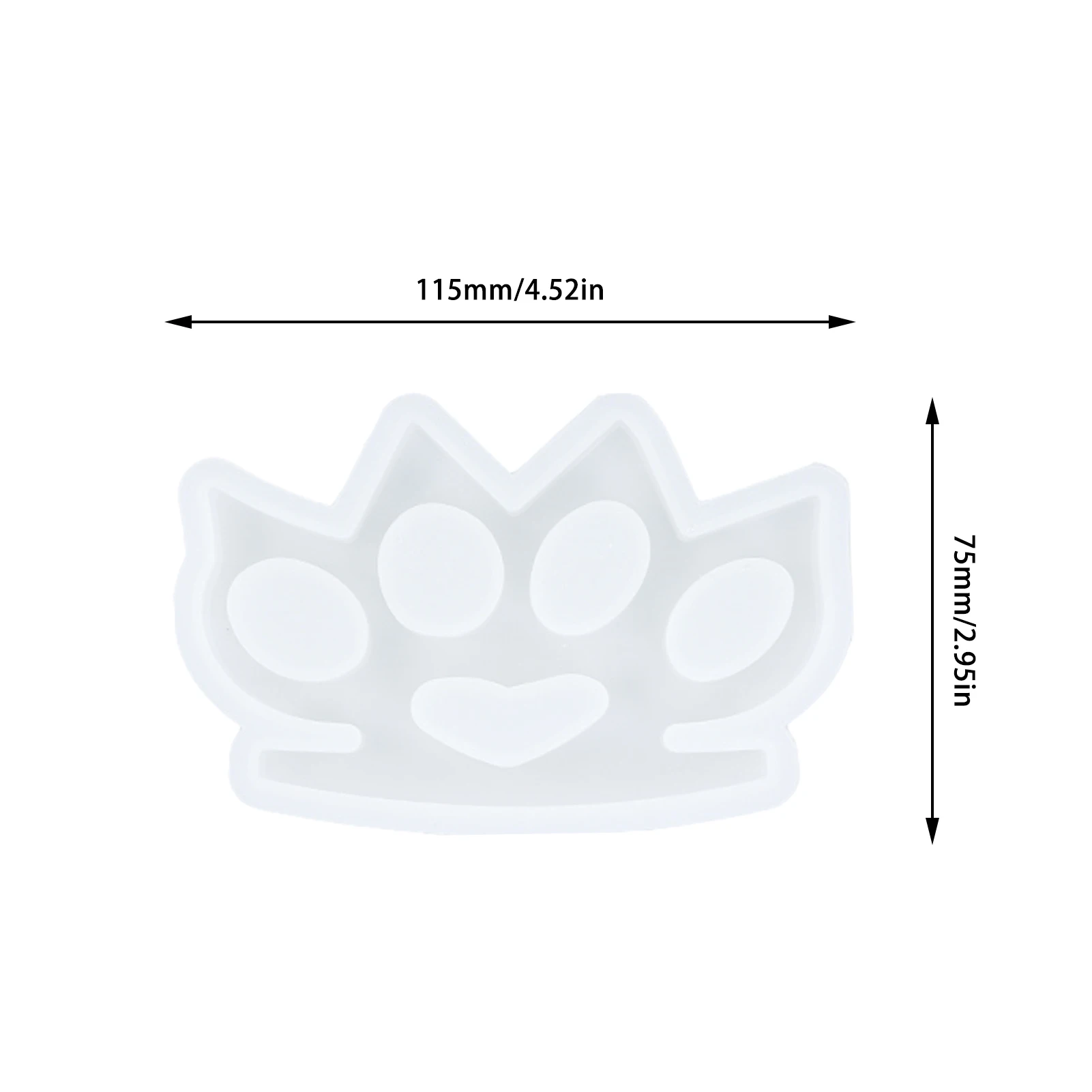 

DIY Epoxy Mold Food-grade Homemade Safe Cat Head Claw Paw Self-Defence Silicone Mold Tool For Handcraft Key Chain Accessories