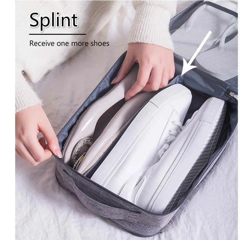 

3 Layer Portable Multifunction Storage Bags Toiletry Pouch Case Packing Cubes Household Travel Shoes Sorting Storage Bag